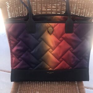 Kurt Geiger Multicolor Quilted Tote Bag